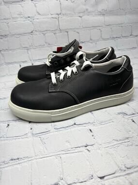 NWT Black leather Mellow Walk Women's Jessica SD steel-toe work shoes Size 7